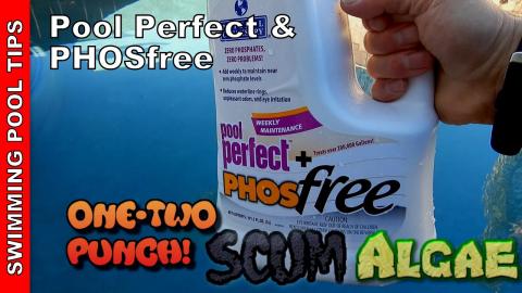 Pool Perfect Plus PHOSfree a One Two Punch Against Scum and Algae!
