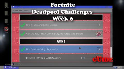 Fortnite   Deadpool Week 6 Challenge GUIDE