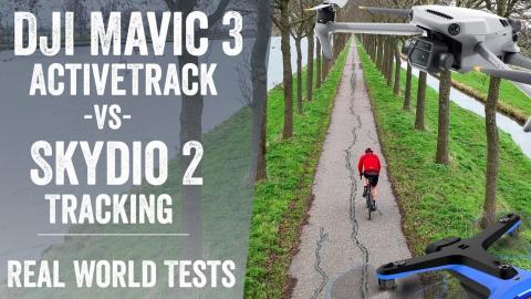 DJI Mavic 3 Active Track vs Skydio 2: Tested & Footage!
