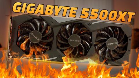 TOASTY! [Gigabyte RX 5500 XT Gaming OC Review]