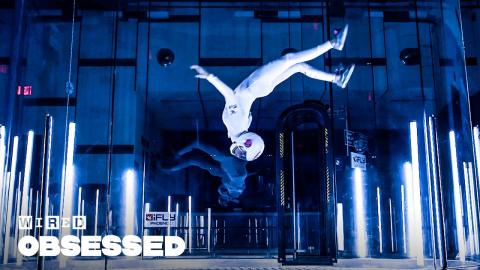How This Girl Takes Indoor Skydiving to the Next Level | Obsessed | WIRED
