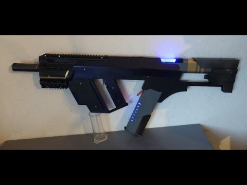 Big bulky simple laser rifle