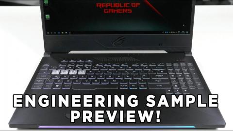 Asus ROG Strix Hero II GL504GM Laptop Engineering PREVIEW!