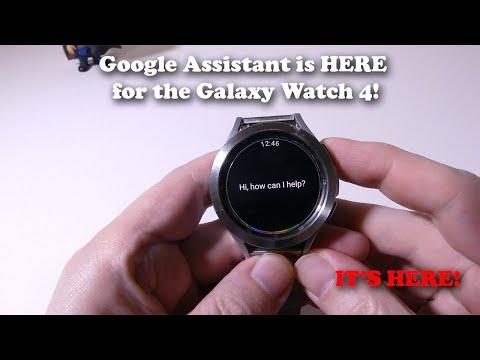 Google Assistant is HERE for the Galaxy Watch 4!