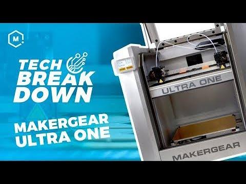 MakerGear Ultra One // 3D Printer Highlights