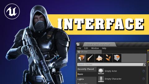 Learning the user interface #1- Unreal Engine 4 Free Course