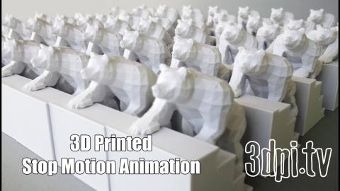 3D Printed Stop Motion Animation