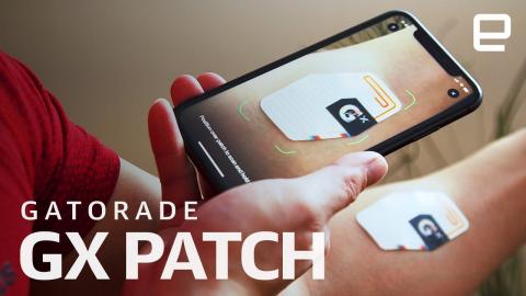 Gatorade Gx patch hands-on: Just what can your perspiration tell you?