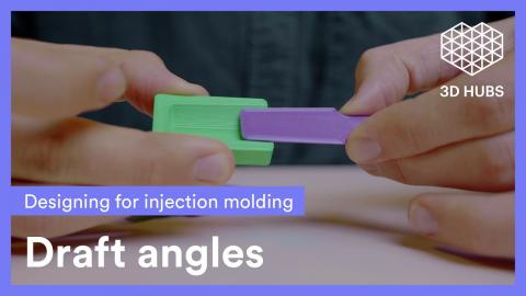 Draft Angles - What is a D.A. in Injection Molding - How to Design them