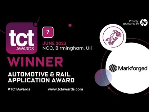 2023 TCT Automotive & Rail Application Award