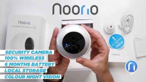 Noorio Floodlight Cam Battery Pro