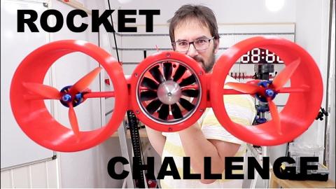 3D PRINTED RC ROCKET CHALLENGE w. JAMES BRUTON | PT.1