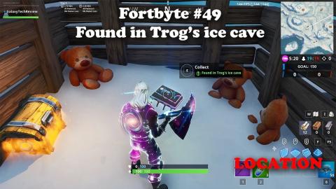 Fortbyte #49 - Found in Trog's Ice Cave LOCATION