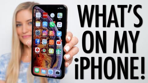 What's on my iPhone Xs!