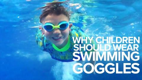 Why Children Should Wear Swimming Goggles