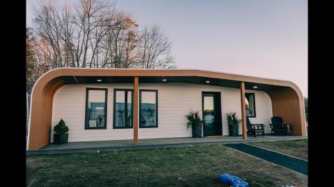 BioHome3D 3D Printed House from University of Maine