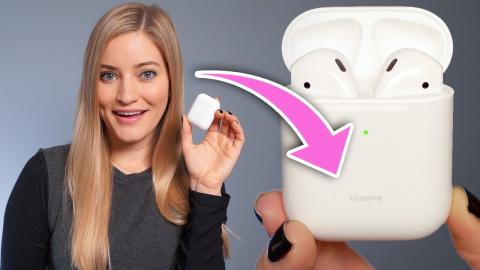 New Engraved AirPods 2 with wireless charging case!