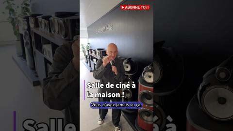 Salle de ciné à la maison