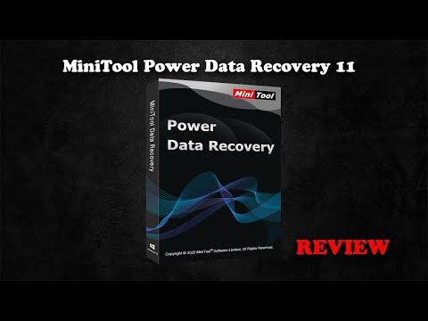 MiniTool Power Data Recovery 11 REVIEW   Recover Deleted or Formatted Files!