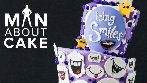 Bake a Difference: ICING SMILES' 8th Birthday Cake | Man About Cake with Joshua John Russell