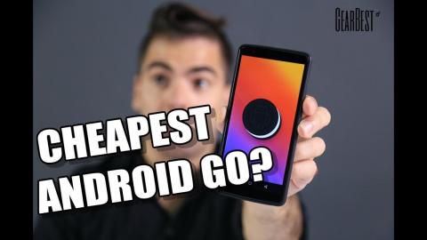Cheapest Android Go Smartphone? Blackview A20 - GearBest