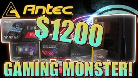 INSANE $1200 Gaming PC Build 2020! [Ryzen 5 3600X & 5700 XT]
