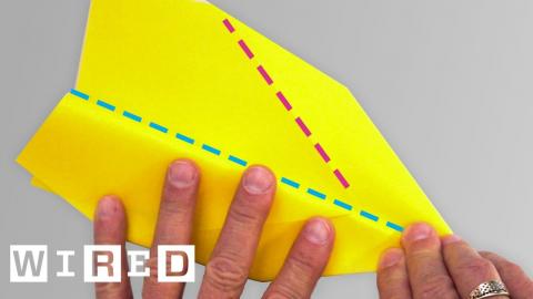 Learn to Fold the 'Phoenix' Paper Airplane | WIRED
