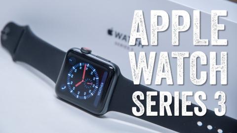 Apple Watch Series 3 LTE Unboxing + Setup/Size/Weight Comparisons
