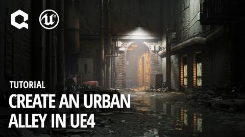 Create an Urban Alley in UE4