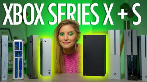 XBOX Series X + S Size Comparison!