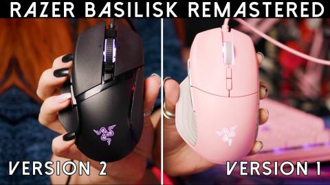 Razer unleash the Basilisk - V2 (2020) compared to V1