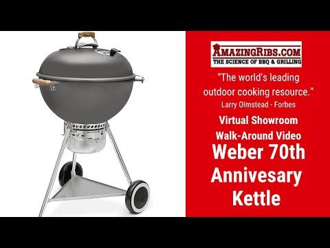 Weber 70th Anniversary Charcoal Kettle Review - Part 1 - The AmazingRibs.com Virtual Showroom