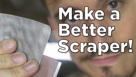 Make a Better Scraper for your 3D Printer