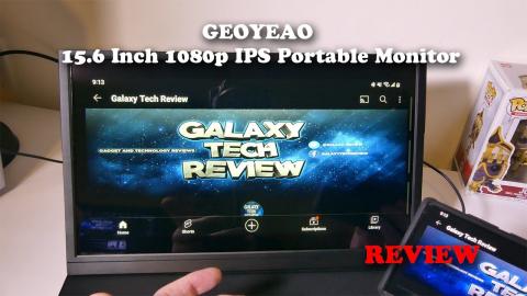 GEOYEAO 15.6 Inch 1080p IPS Portable Monitor REVIEW