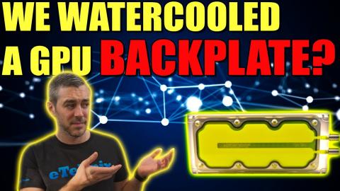 RTX3080+Waterblock+Backplate Cooler = Very Interesting!