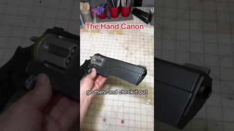 The Hand Canon! #cosplay #foam #diyfoam #evafoam #foamcrafts #halloween