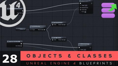 Object & Class Variable Types - #28 Unreal Engine 4 Blueprints Tutorial Series