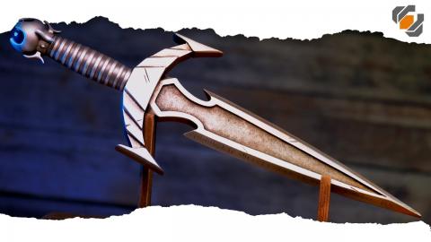 IT'S FINALLY FINISHED! Resin Mehrunes' Razor Dagger | SKYRIM