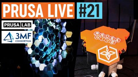 PrusaLab showcase, 3MF announcement, Organization design contest winners, SL1 fw  - PRUSA LIVE #21