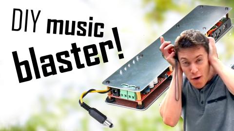 Summer Project - Make an INSANELY LOUD Bluetooth Amplifier!