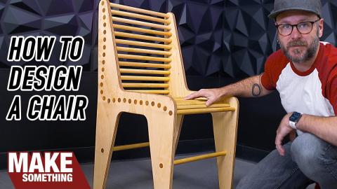 Learn to Design and Prototype a Chair with Only a Few Tools | Woodworking Project