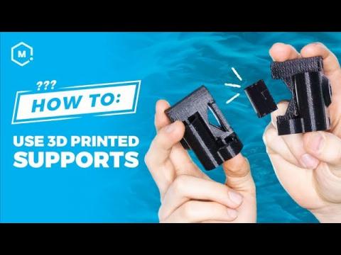 How To: 3D Print Using Supports // 3D Printing Guide