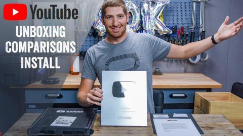 100,000 Subscriber YouTube Award Unboxing! How it works, shipping/timeline details, and more!