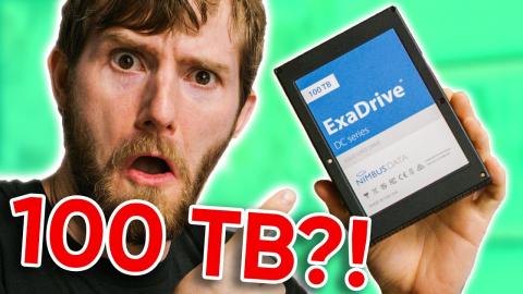 This 100TB SSD Costs $40,000 - HOLY $H!T