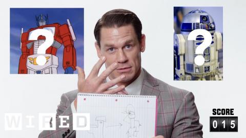 John Cena Guesses Famous Robots | WIRED