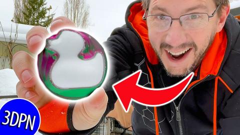 21 MILLION VIEWS? // 3D Printing and Snow Ducks!