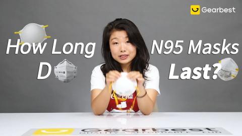 How Long do N95 Face Mask Last | How to Wear N95 Correctly? - Gearbest