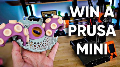 Win a Prusa Mini 3D Printer! #Shorts