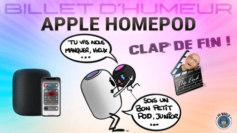 APPLE HomePod : Clap de FIN ! (Billet d'humeur participatif)
