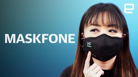 MaskFone hands-on: Just get a regular mask and earbuds